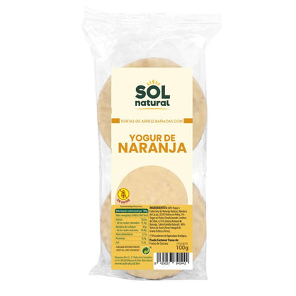 Reiskuchen mit Joghurt und Orange Sol Natural 100 g