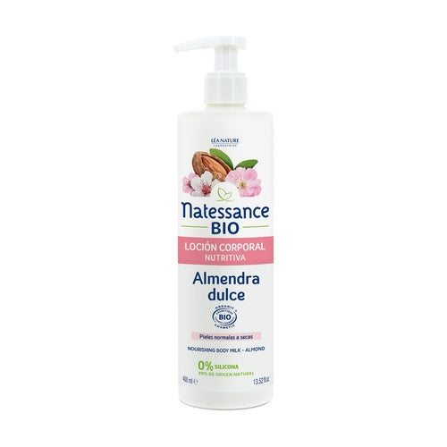 Voedende amandelbodylotion Natessance 400 ml