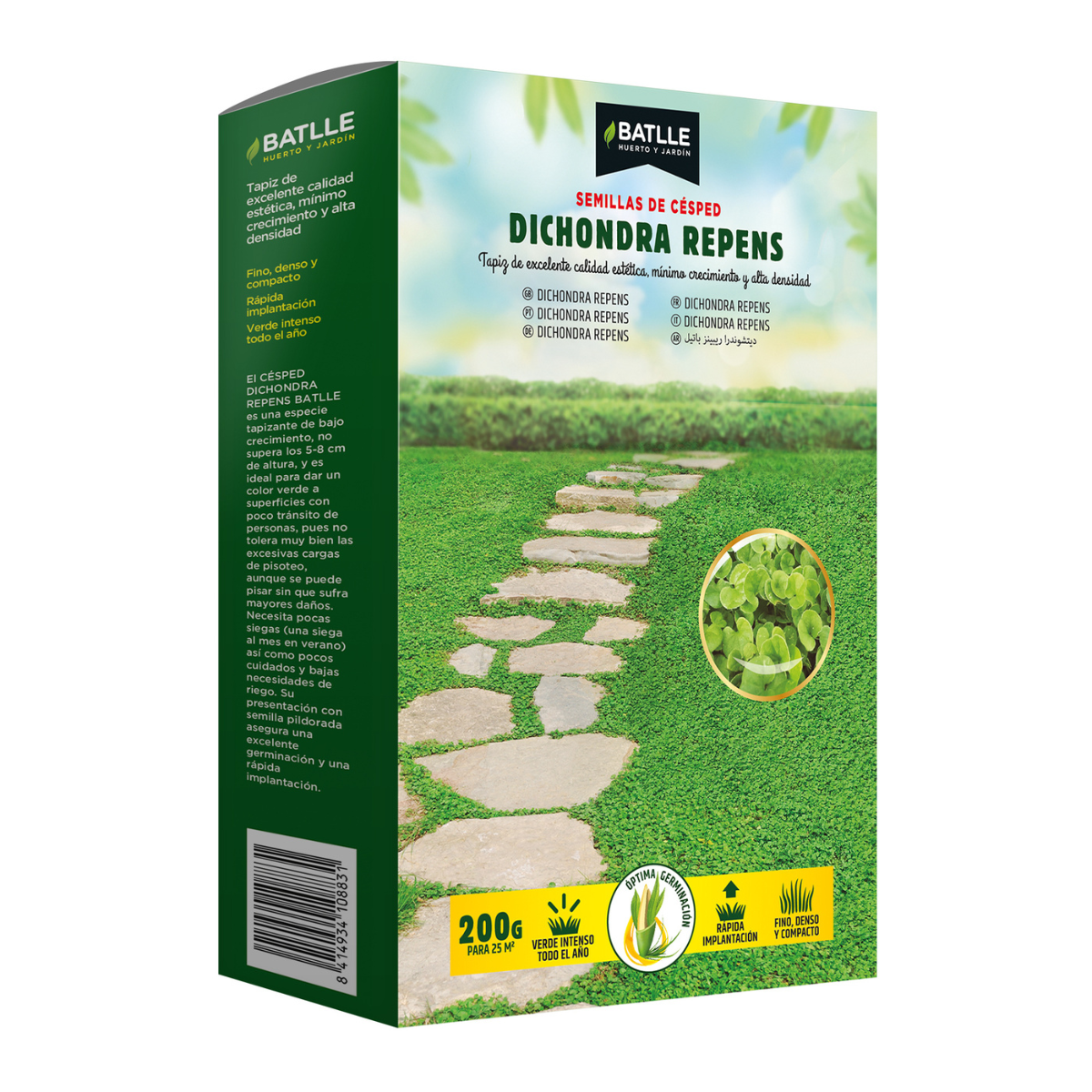 Semi per prato Dichondra repens Batlle 5 kg
