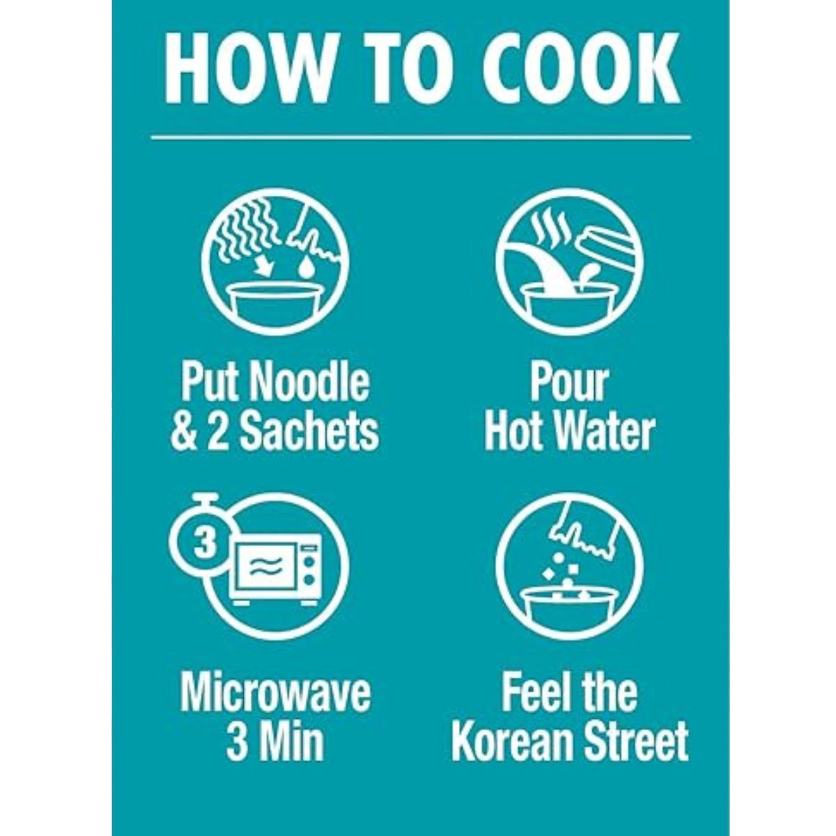 Fideos instantáneos, Ra Udong, picante, Korean Street 215 g