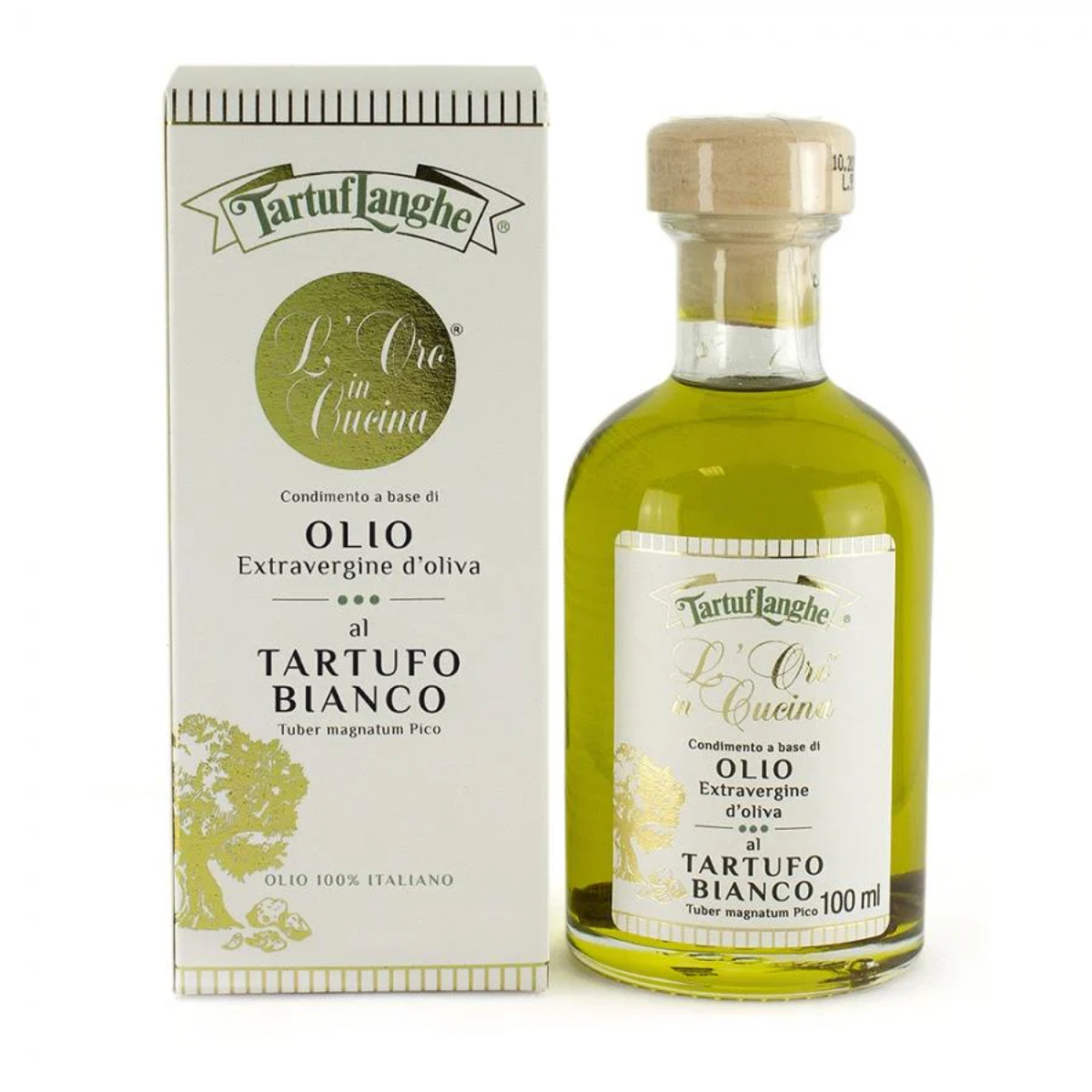 Oliwa z oliwek extra virgin z czarnym truflą Tartuflanghe 100 ml
