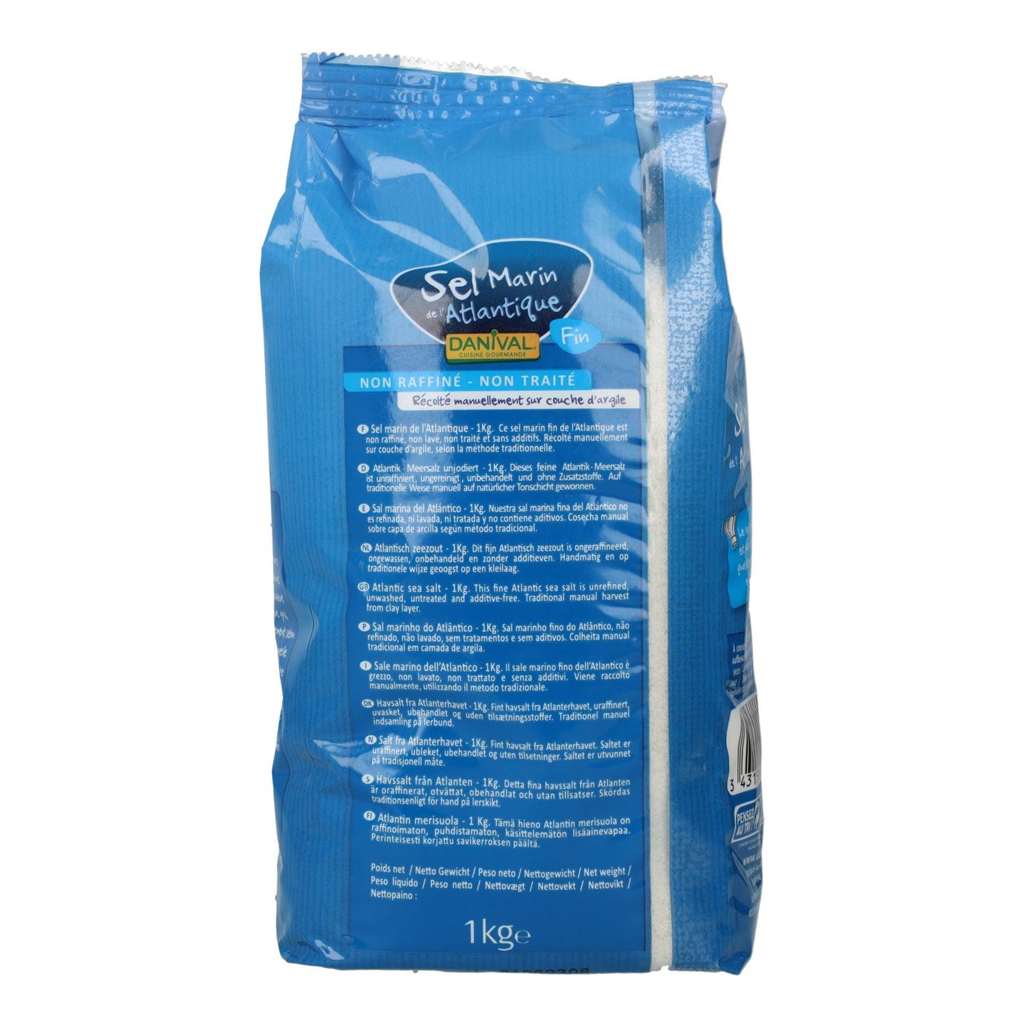 Danival Fine Sea Salt, 1 kg