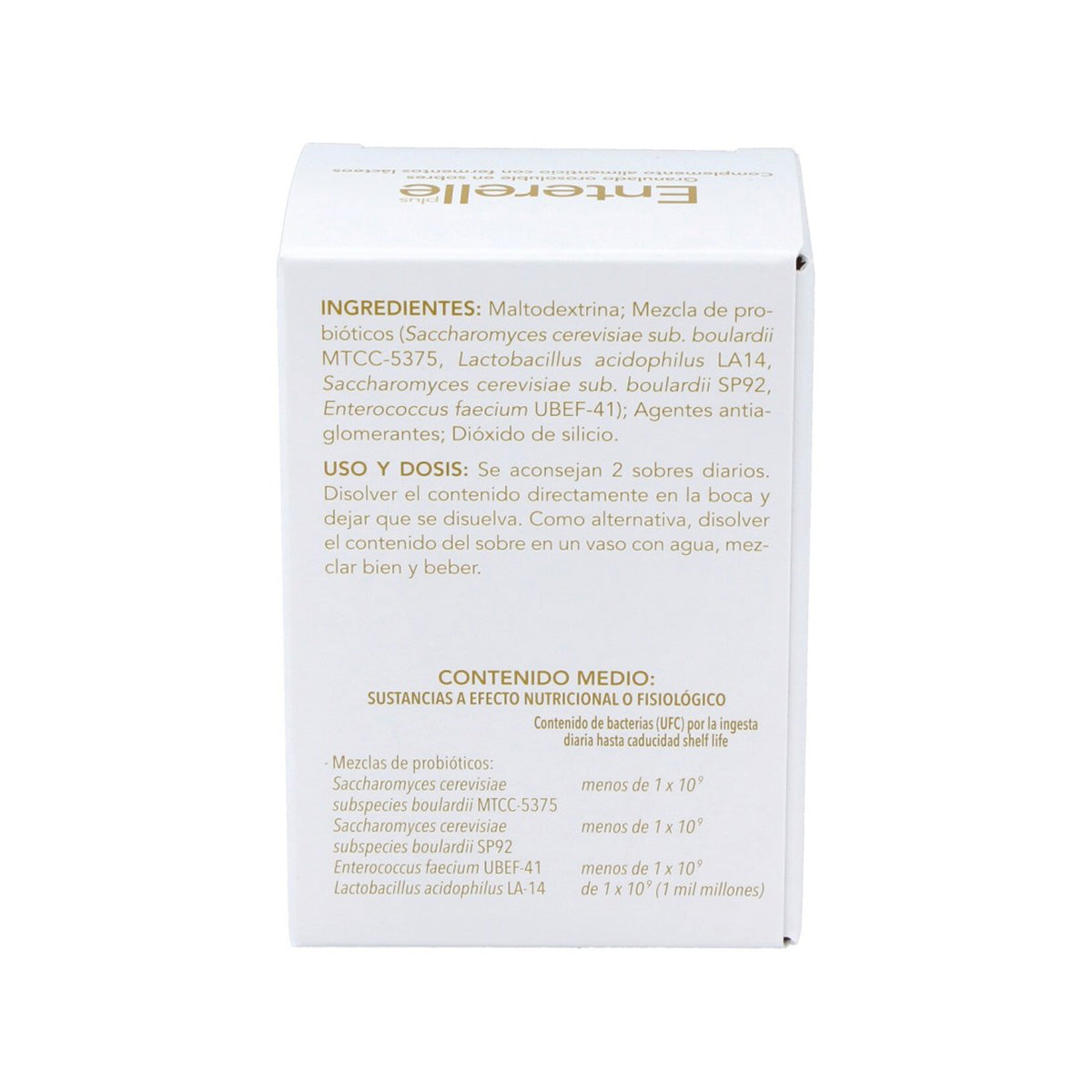 Enterelle plus probiotica Bromatech 24 zakjes
