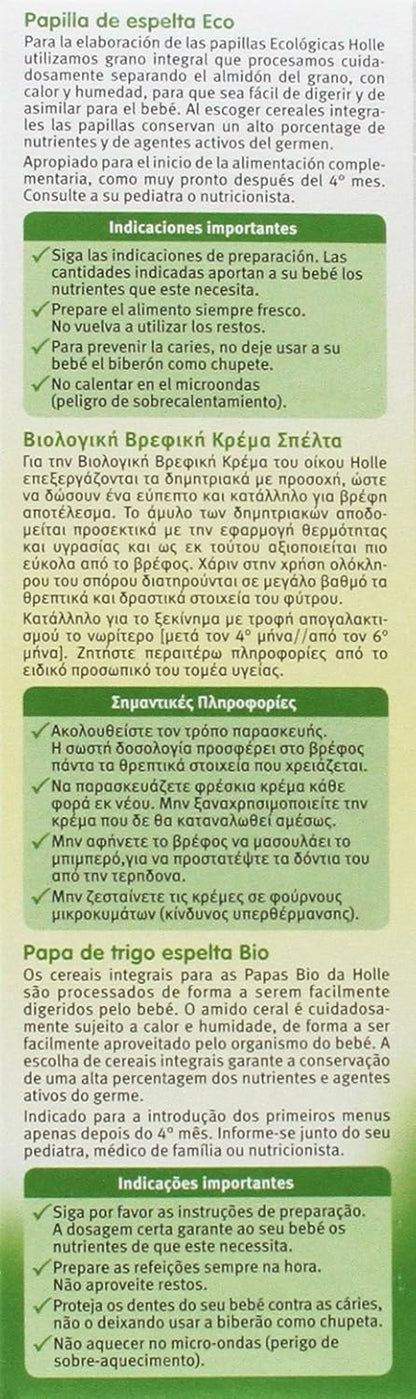 Bio-Dinkelbrei +4 Monate Holle 250 g