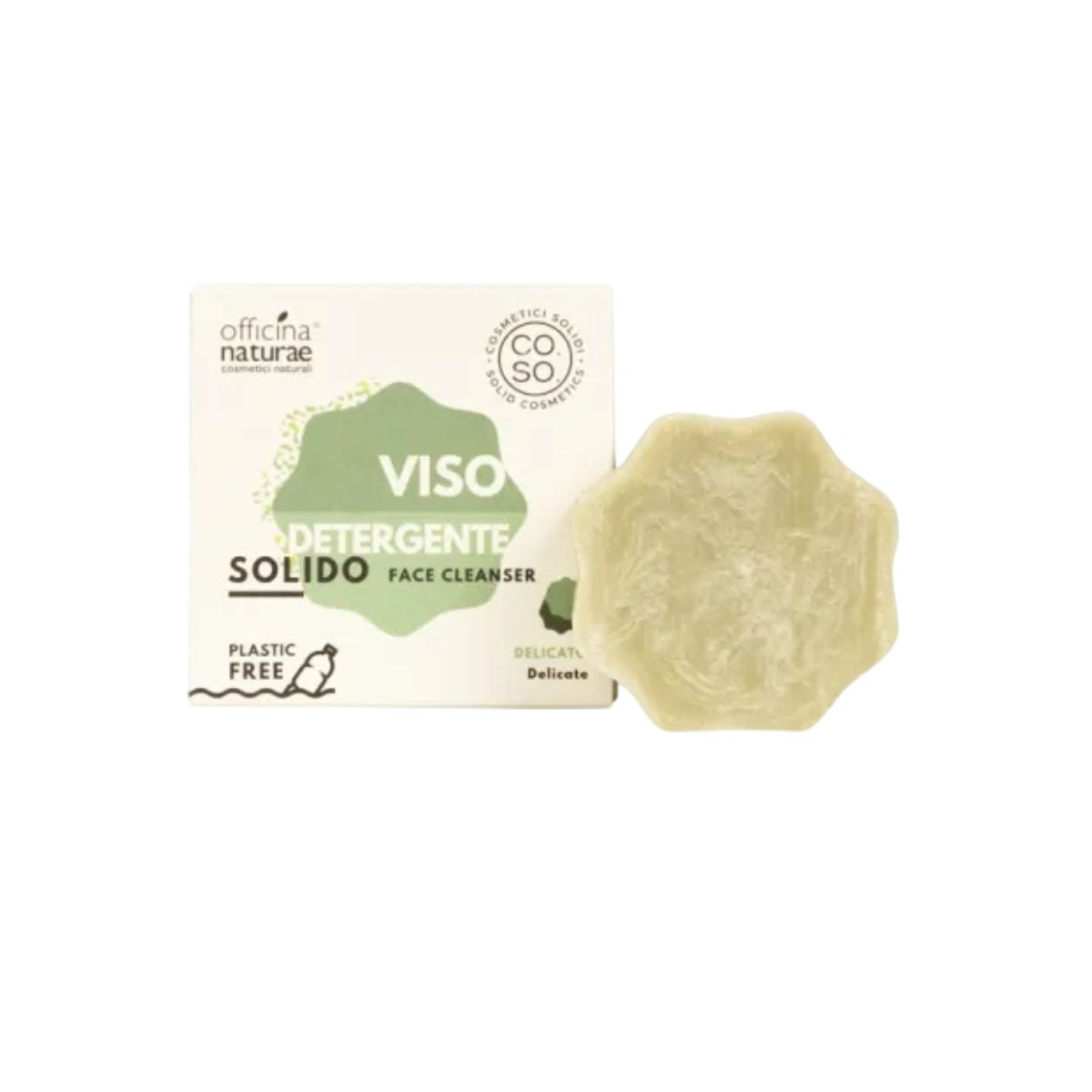 Nettoyant visage solide délicat sans résidus 64 g écologique Officina Naturae