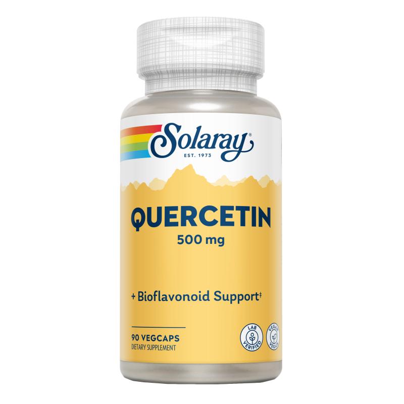 Quercitin Non citrus Solaray, 90 kapslar