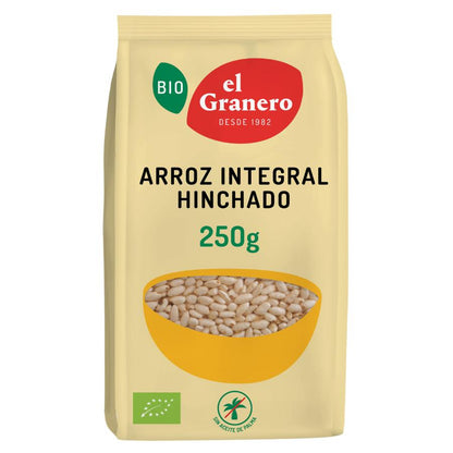 Ryż brązowy dmuchany El Granero, 250 g