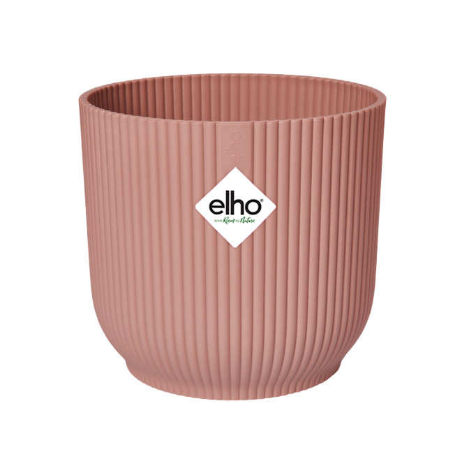 Macetero vibes fold round delicate pink Elho 30 cm
