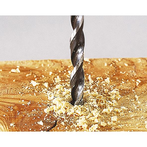 Lot de 5 forets hélicoïdaux pour bois CV Wolfcraft 845800