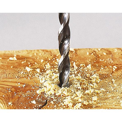 Lot de 5 forets hélicoïdaux pour bois CV Wolfcraft 845800