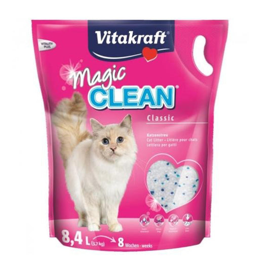 Vitakraft Magic Clean Superabsorbierende Silikagel-Perlen 8,4 l