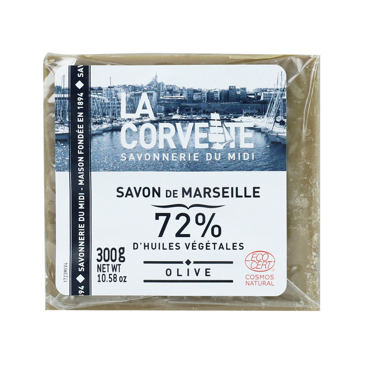 Sapone di Marsiglia all'oliva Edizione Limitata La Corvette Cubo 300 g