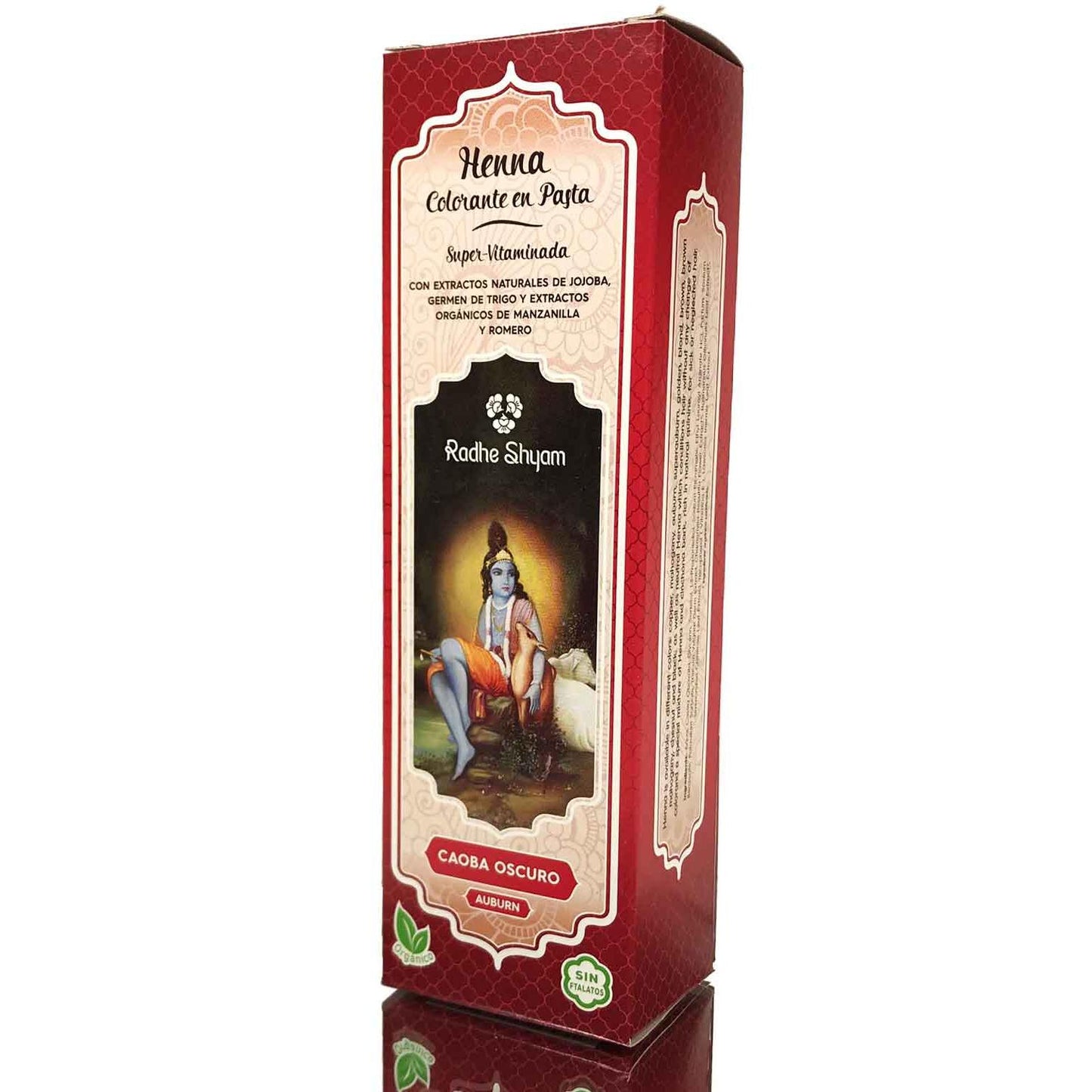 Radhe Dark Mahogany Henna Paste 200 ml Radhe