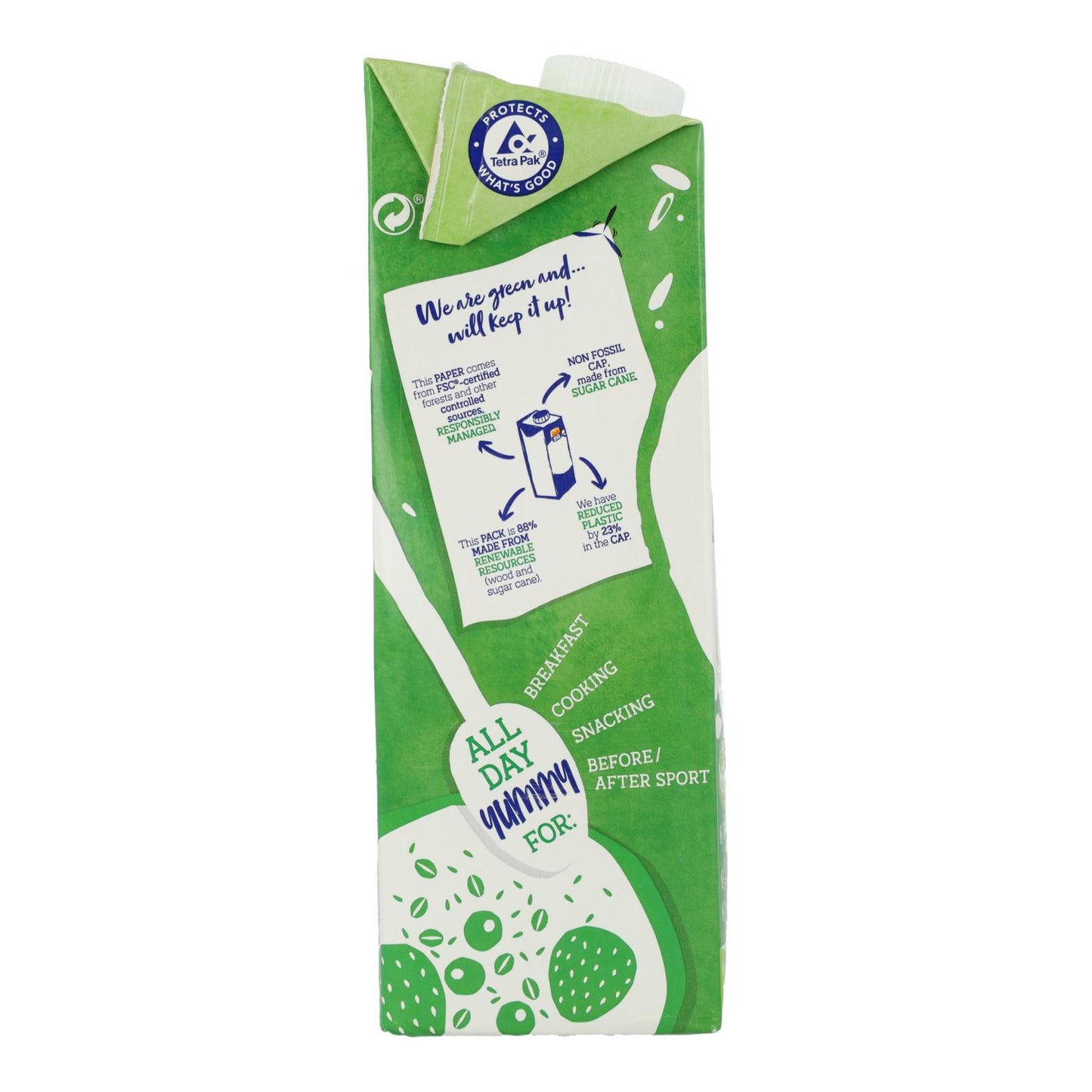 Pakket van 6 biologische rijst- en hazelnootdranken, Isola Bio, 1 l