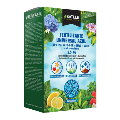 Fertilizante Universal Azul Batlle 2,5 kg