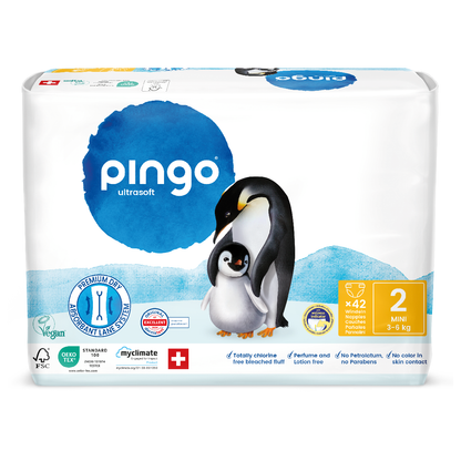 Windeln T2 (3-6 kg) Pingo 42 Stück