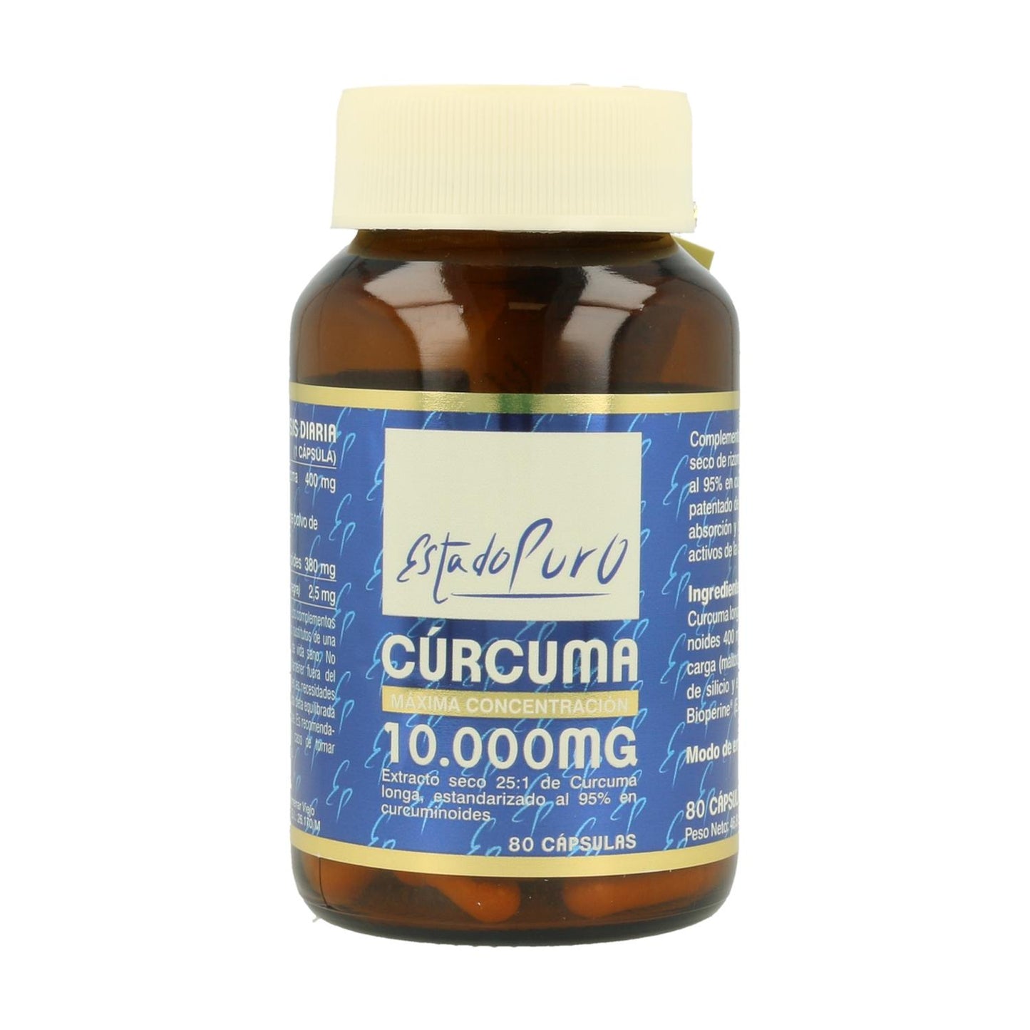 Pack 2x Curcuma pur Tongil Format économique 80 gélules