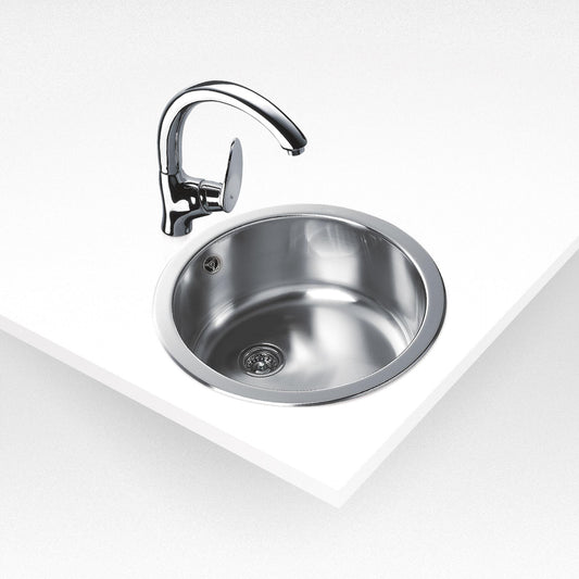 Okrągła umywalka wpuszczana 45 cm. Teka