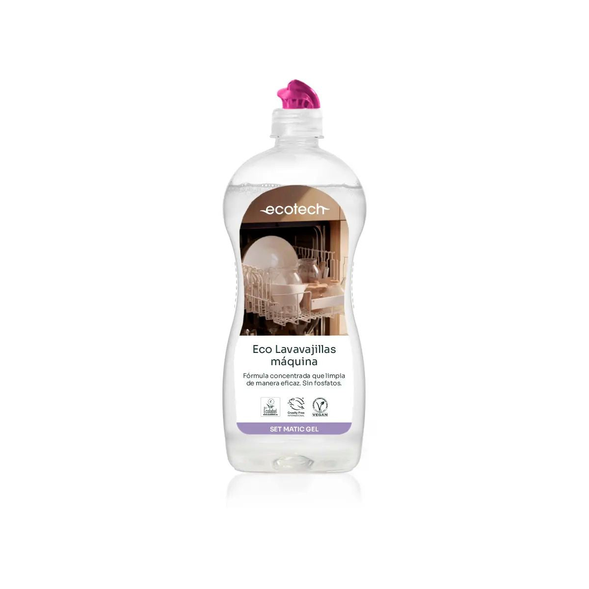 Gel détergent pour lave-vaisselle Ecotech set matic 750 ml