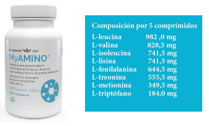 MyAmino Nature's Plus 120 Kapseln