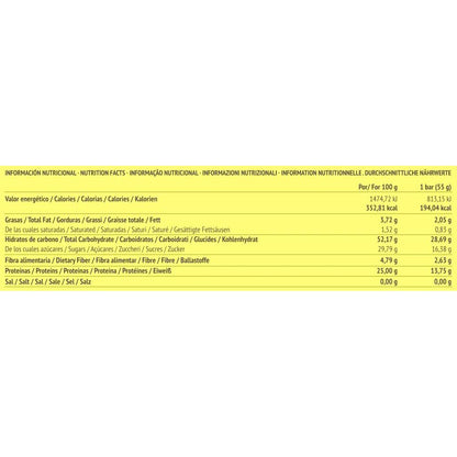 Barre énergétique citron, goji et gingembre Paleobull 55 g