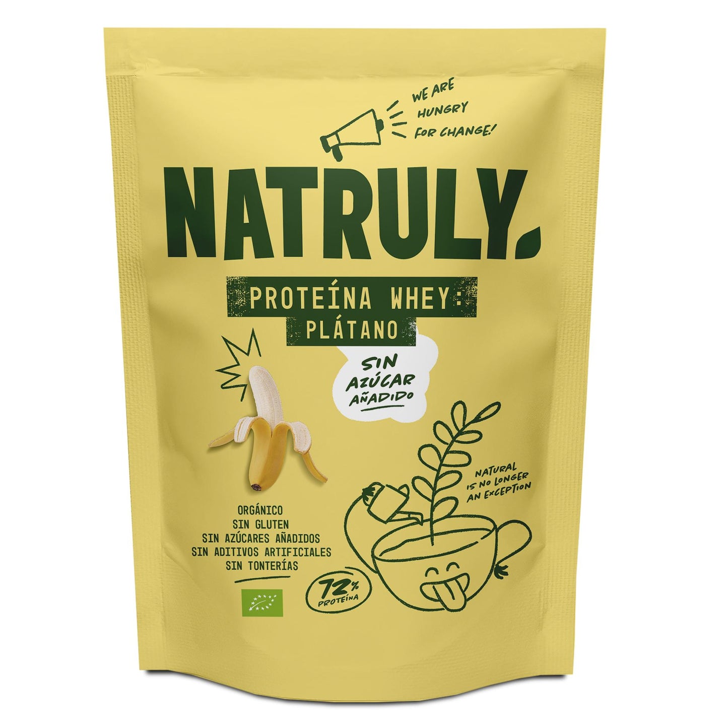 Wei-eiwit Banaan Natruly 350 g