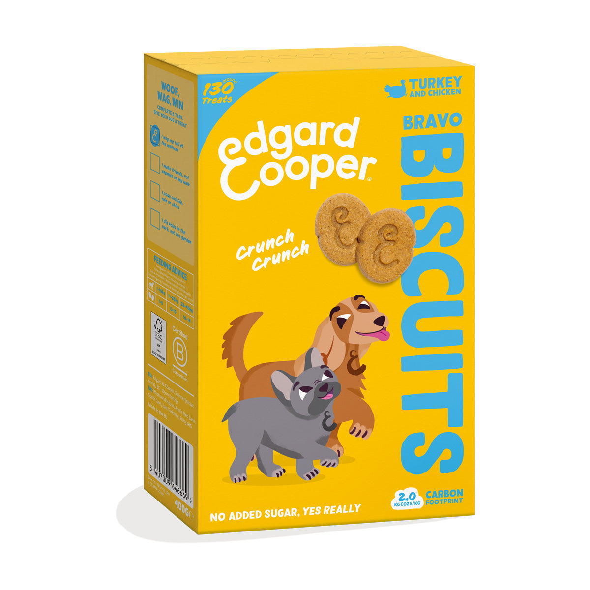 Edgard Cooper Turkey Biscuits 400 g