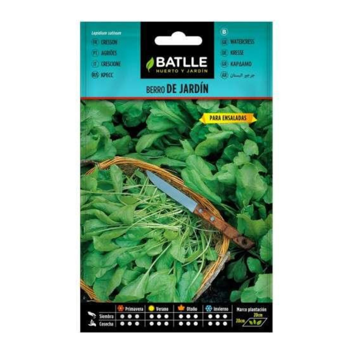 Semi di crescione da giardino Batlle