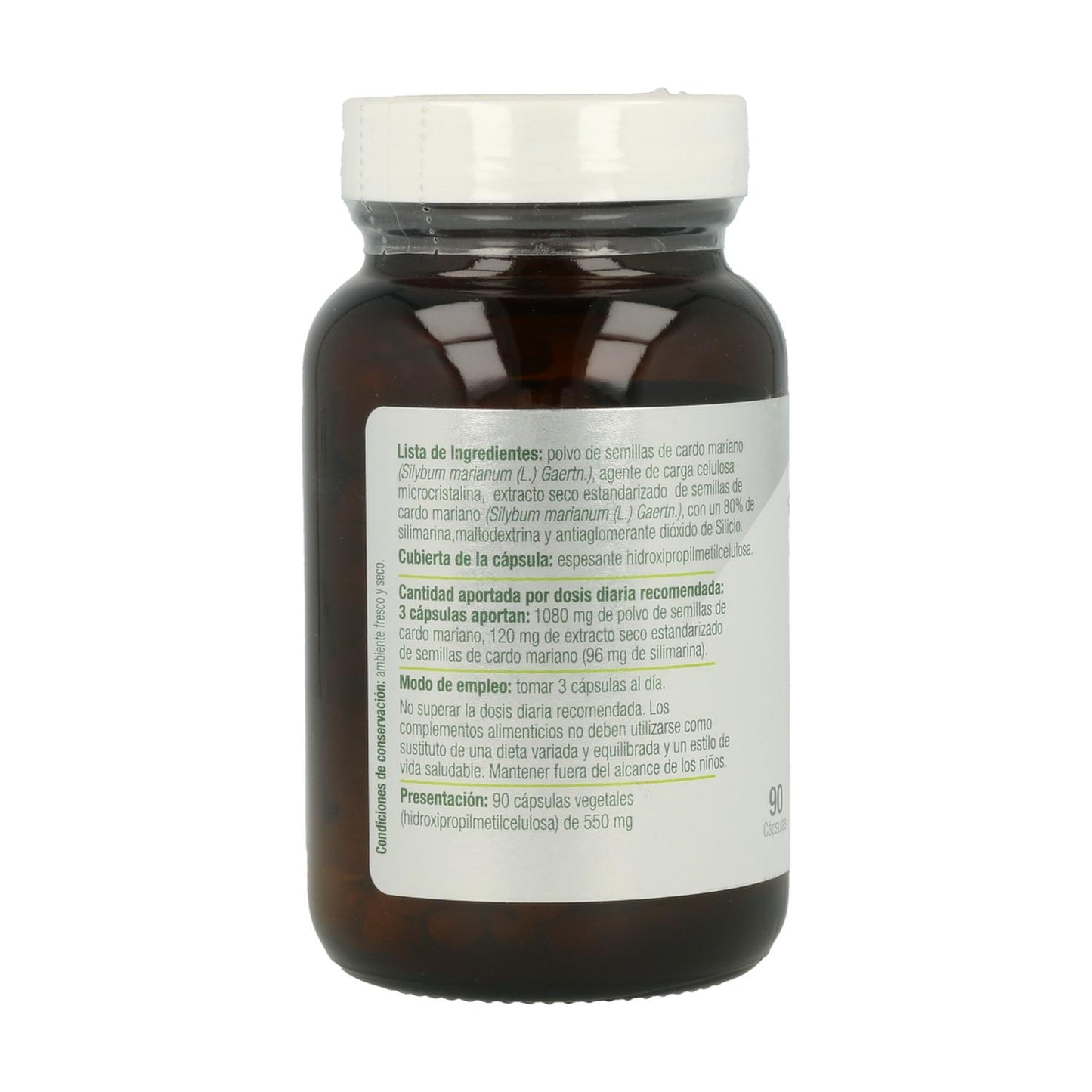 Mariadistel El Granero, 90 capsules