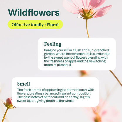 Suavizante  flores silvestres 40 Dosis Attitude 1 L