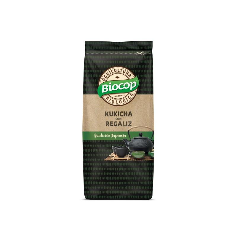 Té Kukicha de 3 años con Regaliz Biocop 75 g