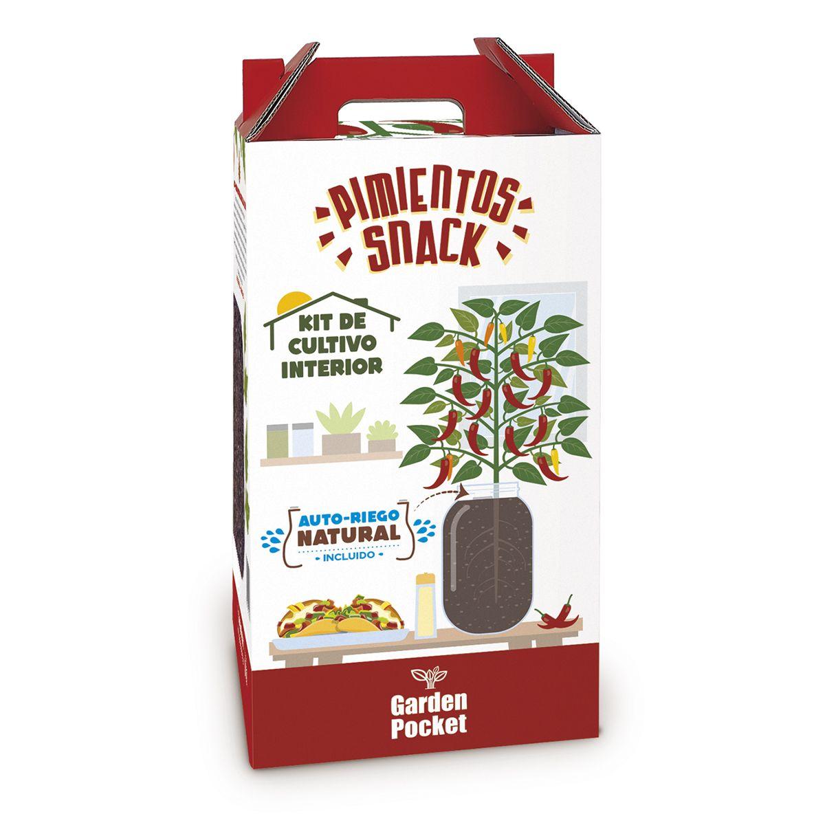 Zestaw do uprawy papryki Snack w pomieszczeniach