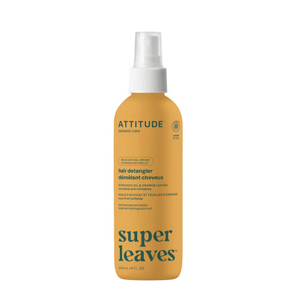 Super leaves Hårbalsam Närande och vitaliserande Apelsinblad Attitude 240 ml