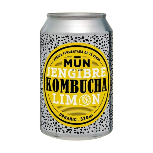 Ginger-Lemon Kombucha ECO Mun 330 ml