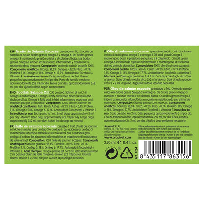 Olej z łososia szkockiego Arquivet 250 ml