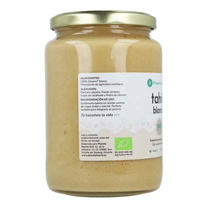 Pack 9x Tahin de sésamo blanco ECO Planeta Huerto 350g