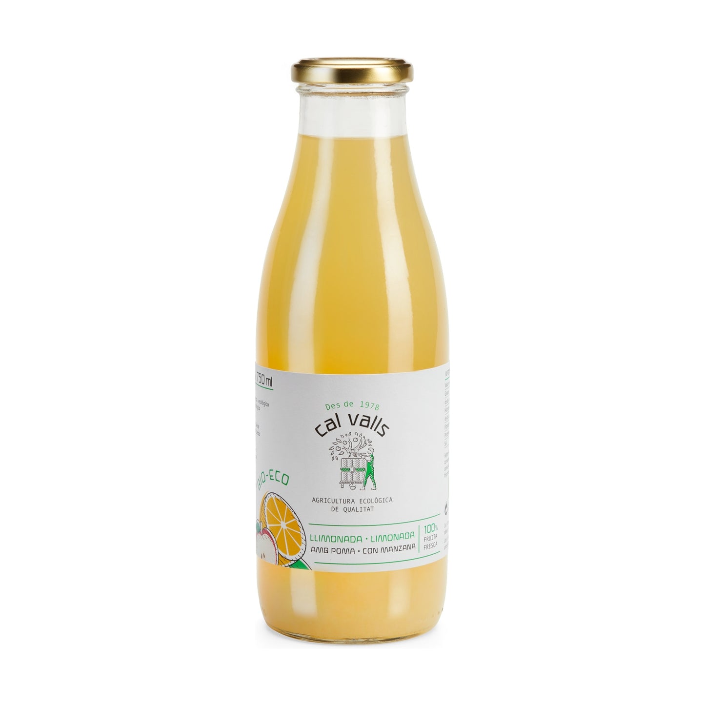 Limonata con mela ECO Cal Valls 750 mL