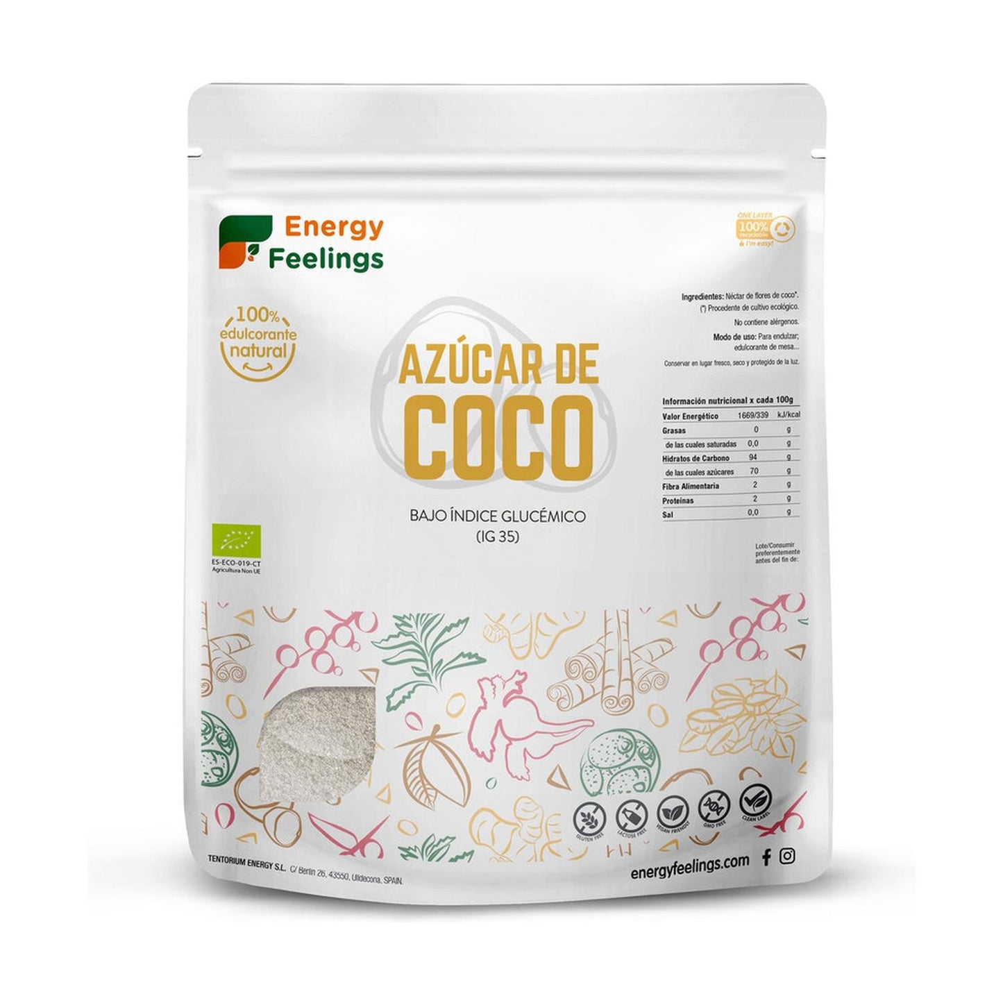 COCO ECO socker Doypack 500 g