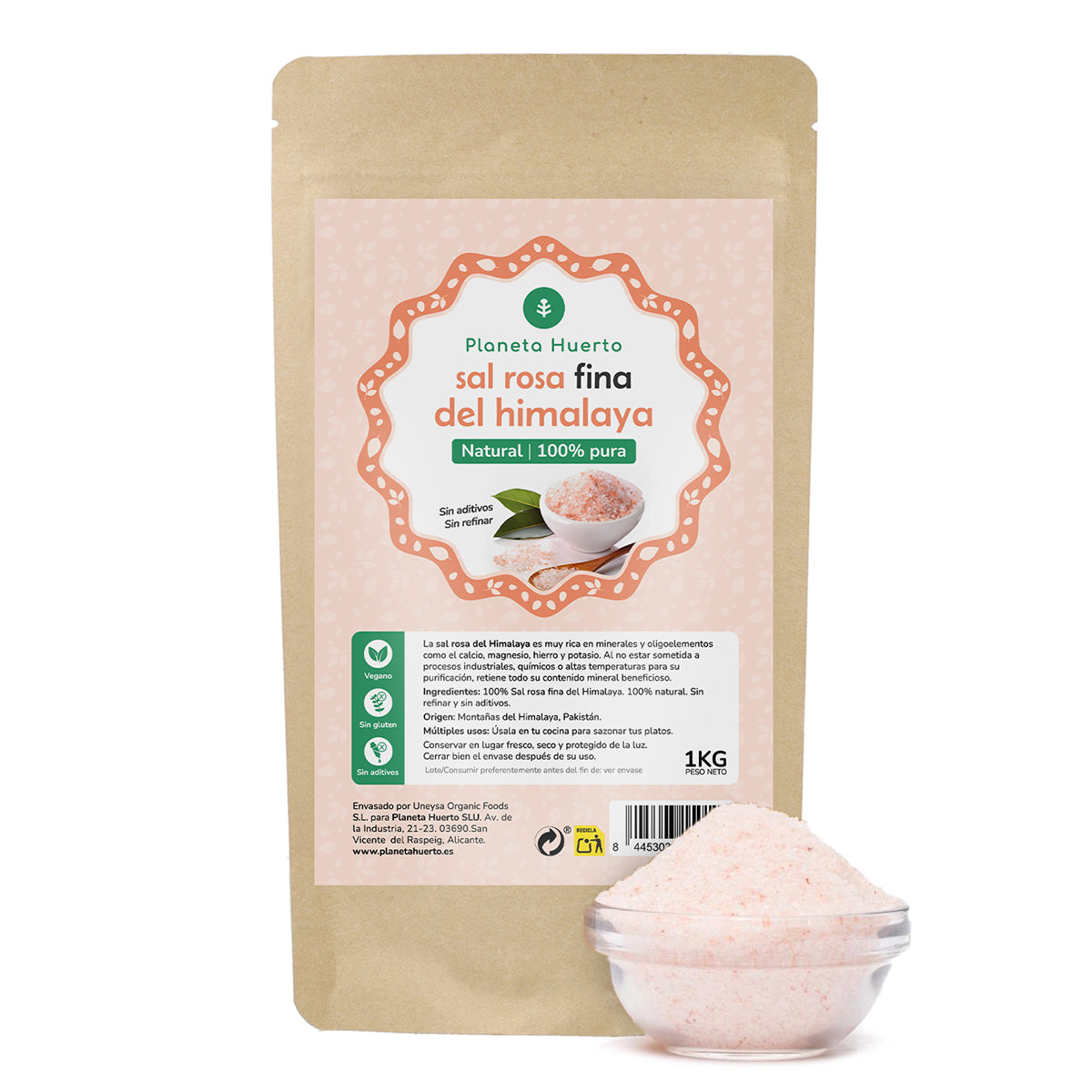 Roze Himalayazout Planet Orchard 1 kg