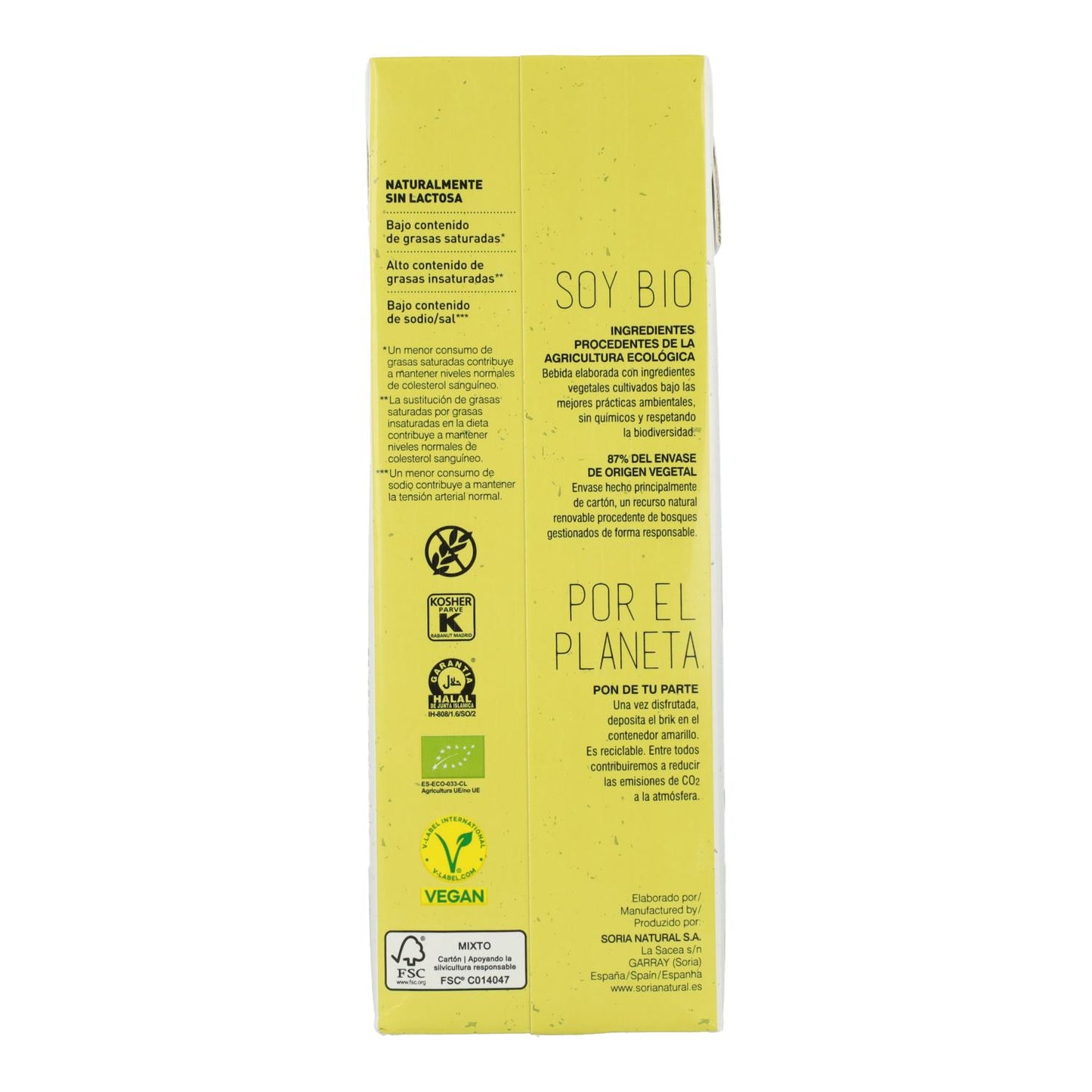 Brunt risdryck Soria Natural 1 L