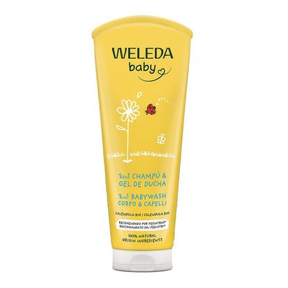 Weleda Calendula Baby Shampoo and Shower Gel 200 ml