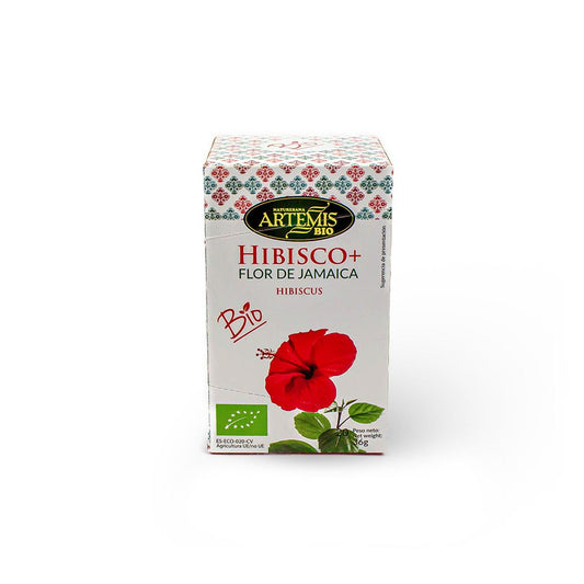 Infusion d'hibiscus et de fleur de Jamaïque Artemis 20 sachets.