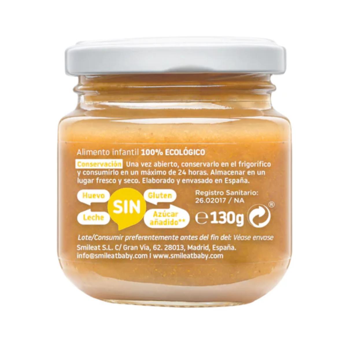 Smileat Organic Multifruit Jar with Mango +6 Months 130 g