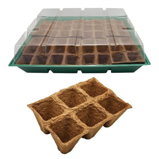 Kit de semis L avec plateaux de rechange 10 unités Planeta Huerto