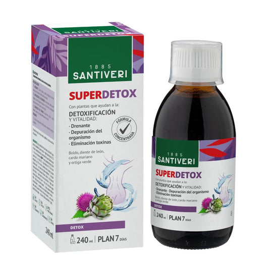 Superdetox Syrop Santiveri 240 ml