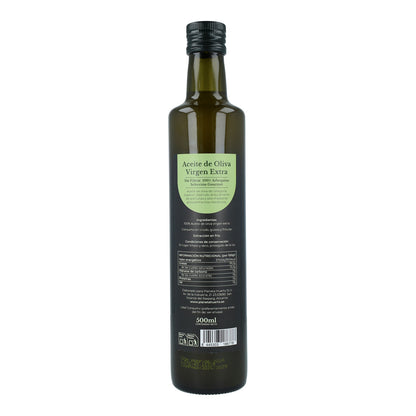 Pakket van 3 ongefilterde extra vierge olijfolie van vroege oogst Planeta Huerto 500 ml