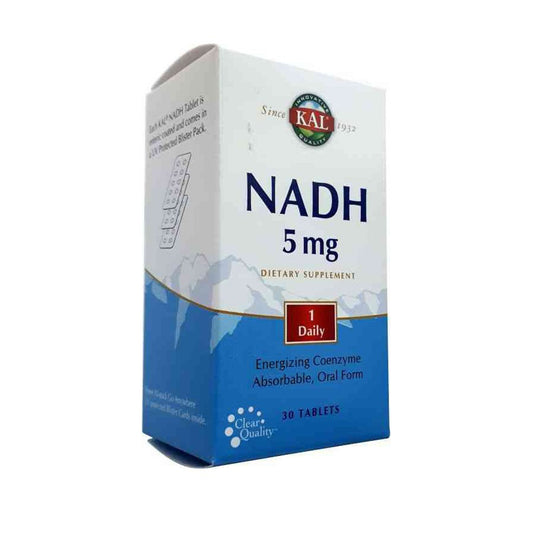 NADH 5 mg, Kal, 30 tablets