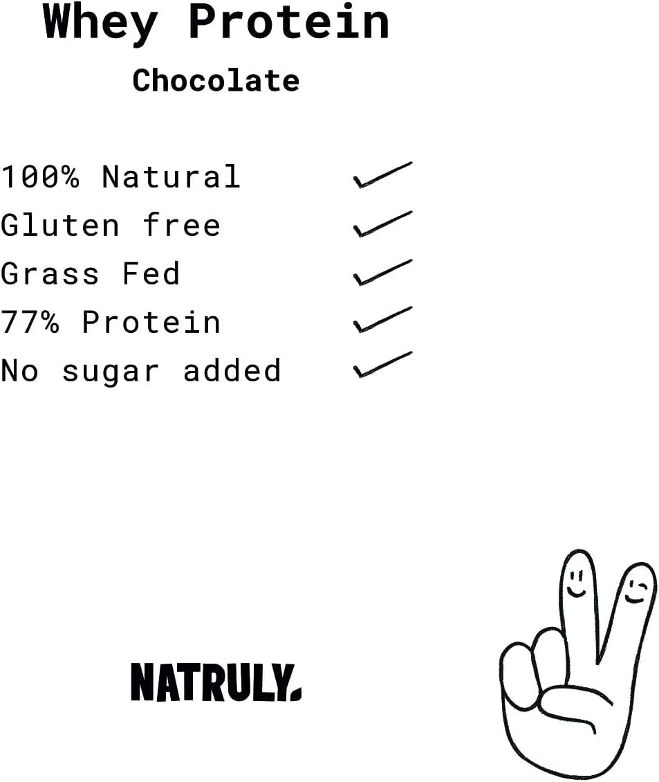 Natruly Białko serwatkowe Bio Czekolada 350 g 350 g