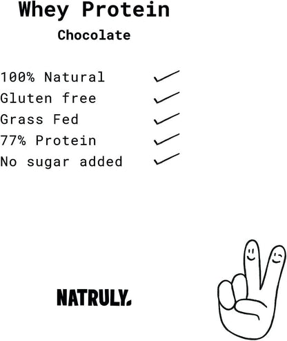 Natruly Białko serwatkowe Bio Czekolada 350 g 350 g