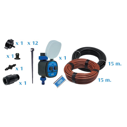 Zestaw do nawadniania stołów uprawowych z programatorem Aqua Control